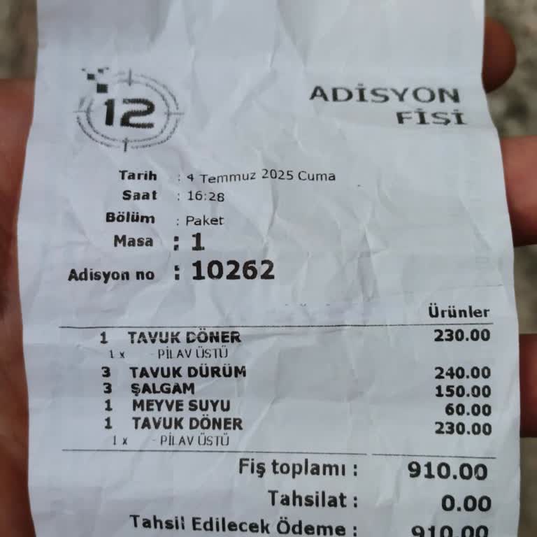 Nesa Lokantacılık Sivas Fiyatlar Pahalı, Masaya Konan Resimli Menülerde Gramaj Yazmıyor