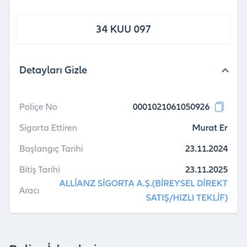 Kasko İptali İçin Geri Dönüş Yapılmıyor