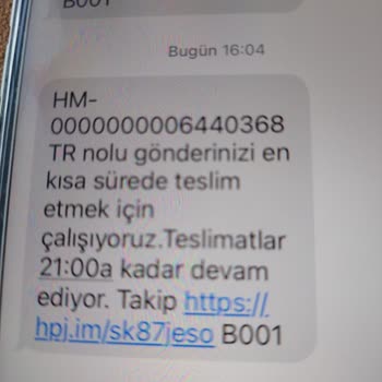 H&M Kargo Firması Üç Gündür Teslimat Yapmıyor Ve Bilgilendirme Yok