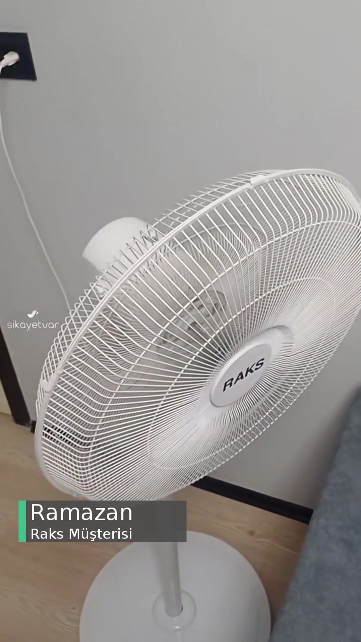 Raks Vantilatör Ses Sorunu videonun kapak resmi