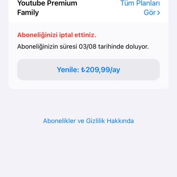 İzinsiz Premium Üyelik Ücreti Kesildi