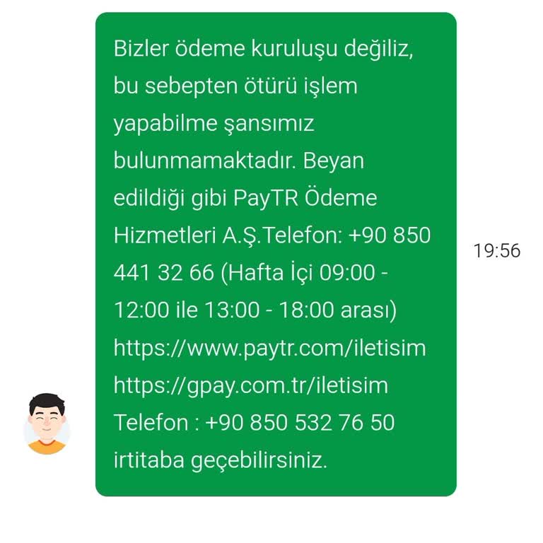 Kartsız ATM Ödemesi Sonrası Destek Alamama Sorunu