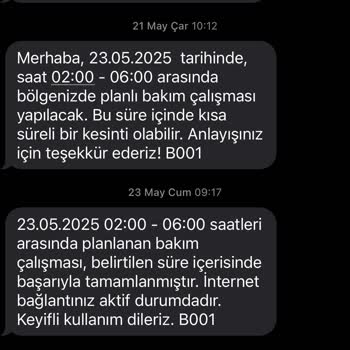 Sürekli Bakım Ve Kesintilerle Kullanılamayan İnternet