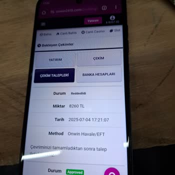 Onwin Bahis Kazancım Aniden Azaldı, Destek Yanıt Vermiyor