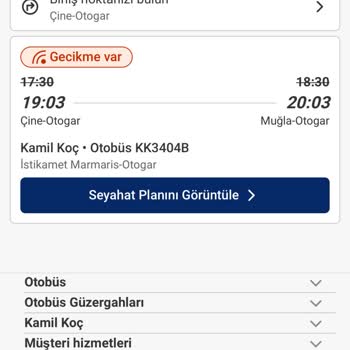 Kamil Koç'ta Rötarlı Sefer Ve İptal Sorunu: Yolcu Mağduriyeti