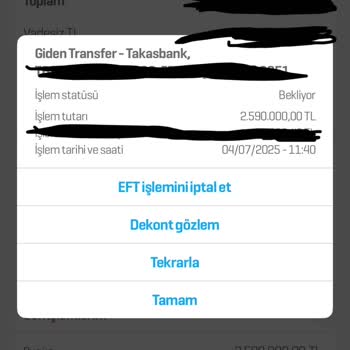 Enpara EFT İşlemi Sırasında Para Kayboldu Mağduriyet Yaşadım