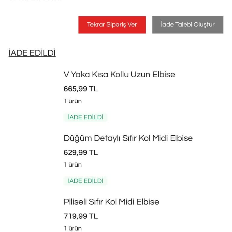 İade Ücretim Hala Yatmadı