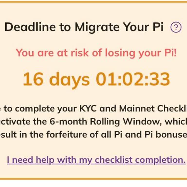 Pi Network Soyadı Değişikliği Nedeniyle Kyc Onay Sorunu Ve Hesap Riski
