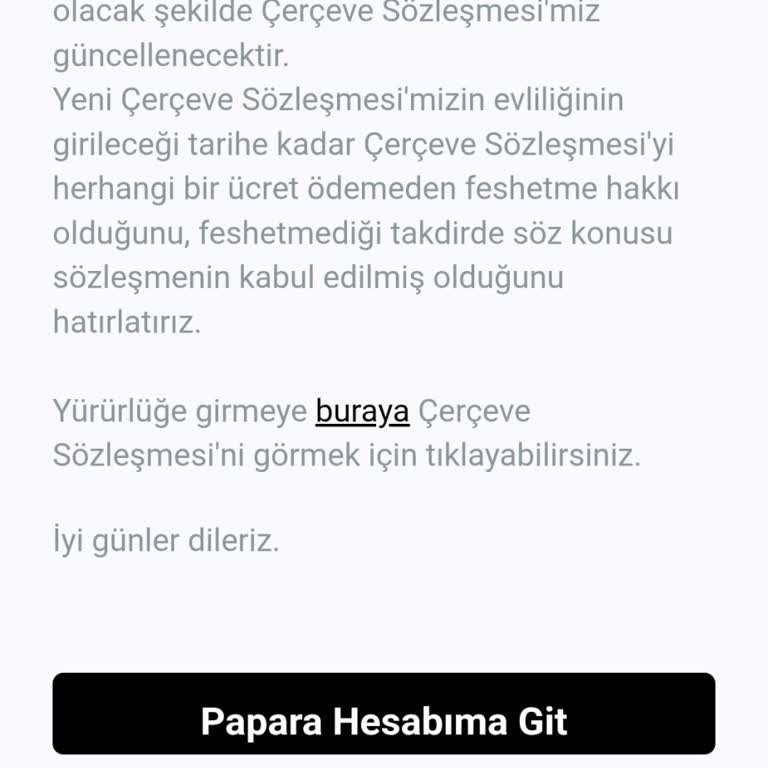 Papara Haberim Olmadan Hesap Açılmış, Kapatılmasını Ve Cezasızlık İstiyorum