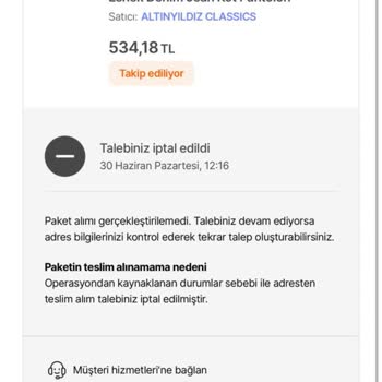Hepsiburada Teslimat Karmaşası Ve Çözülemeyen Sipariş Süreci