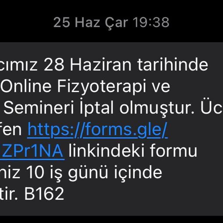 Gençlik Durağı Online Seminer İptali Sonrası Ücret İadesi Yapılmadı