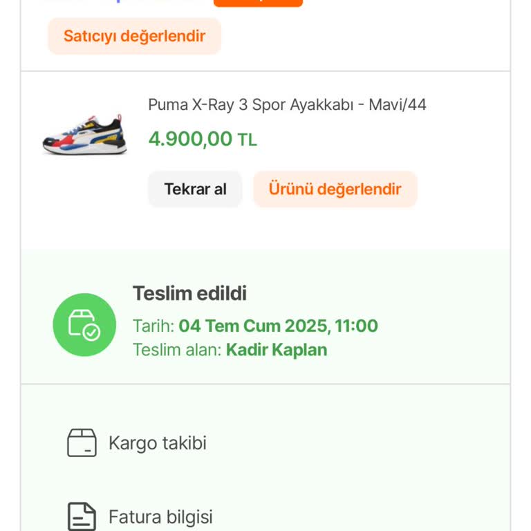 Teslim Edilmeyen Ayakkabı İçin Param Ve Bilgim Kayboldu