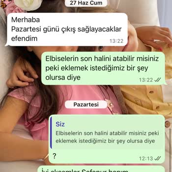 Sipariş Edilen Elbiselerin Geç Ve Eksik Teslim Edilmesi