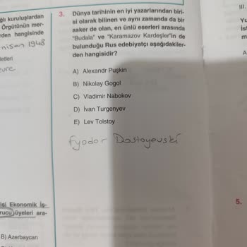 Soru Şıklarında Ciddi Hatalar Var, Dikkat Edilmeli