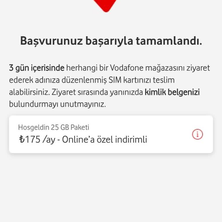 Vodafone Mağazası Faturasız Hat Teslimatında Mağduriyet Yaşattı