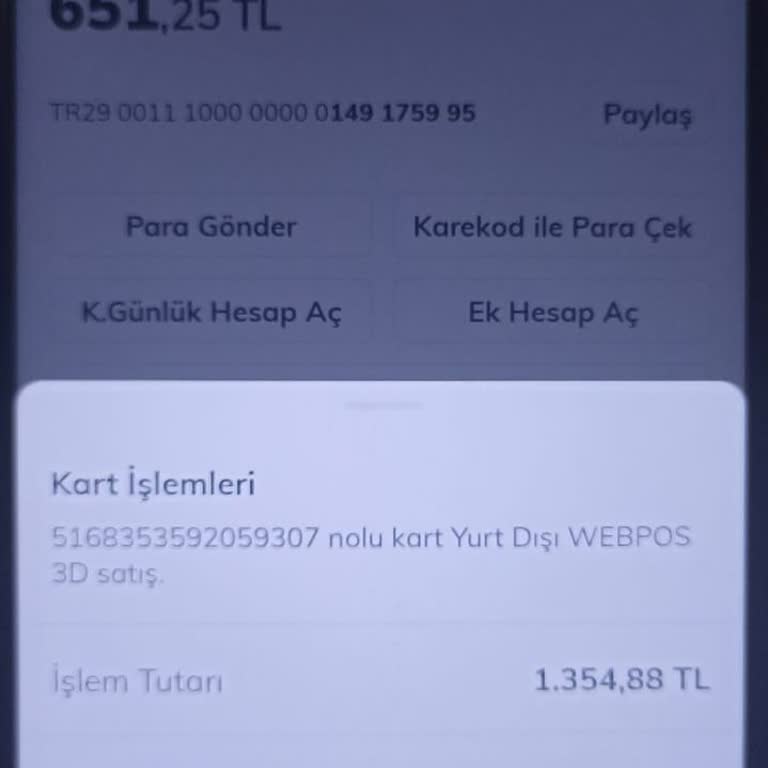 Hesabımdan İzinsiz Yurt Dışı Para Çekimi Ve Güvenlik Zafiyeti Mağduriyeti