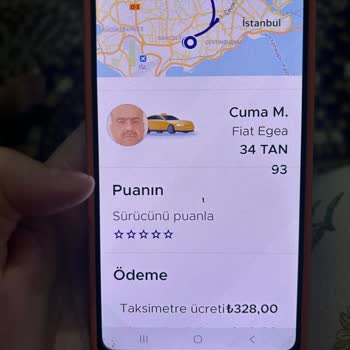 Ödeme Yapıldığı Halde Şoförün Ekstra Ücret Talep Etmesi Ve Baskıcı Tavrı