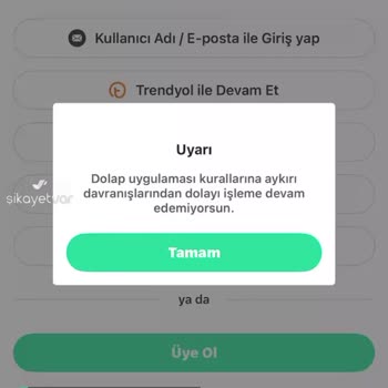 Dolap Engel Kaldırılsın Lütfen
