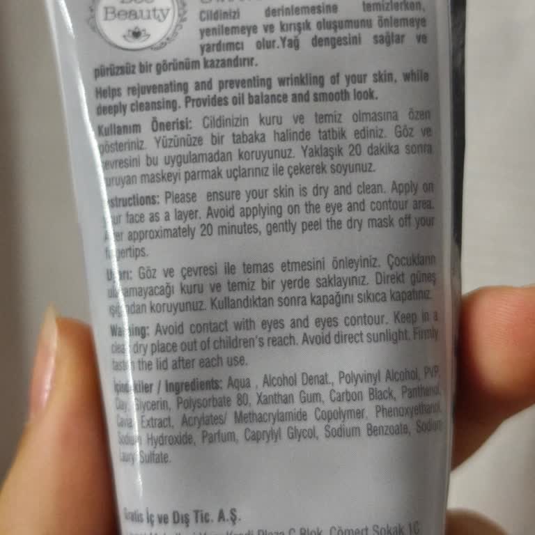 Ambalajda Uyarı Eksikliği Cildime Zarar Verdi