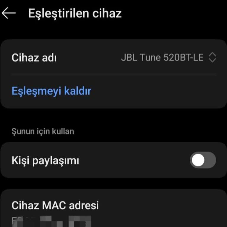 JBL Kulaklık Oppo A60 İle Eşleşmiyor Çözüm Bekliyorum