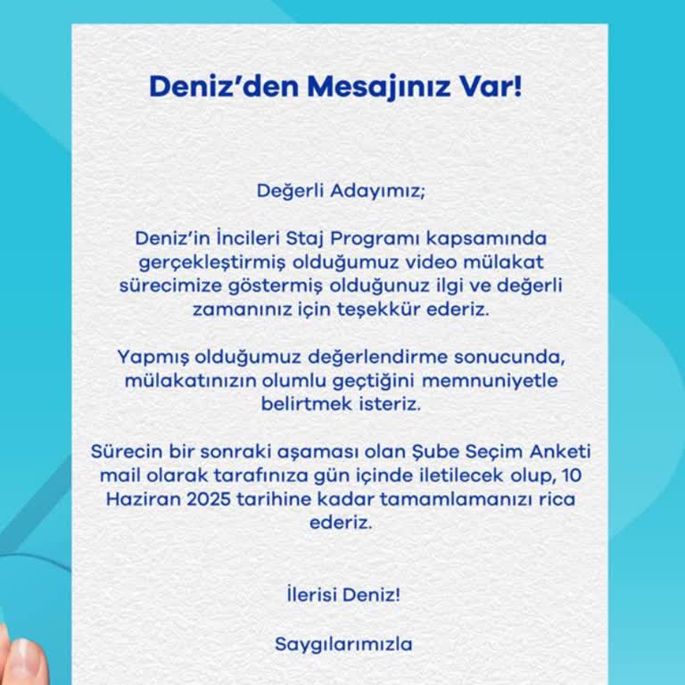 Staj Programında Kazandık Denip Kontenjan Bahanesiyle Mağdur Edildik