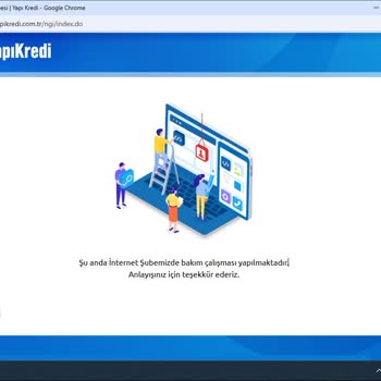 Planlı Kesinti Nedeniyle Tüm Bankacılık Hizmetlerine Uzun Süreli Erişememe