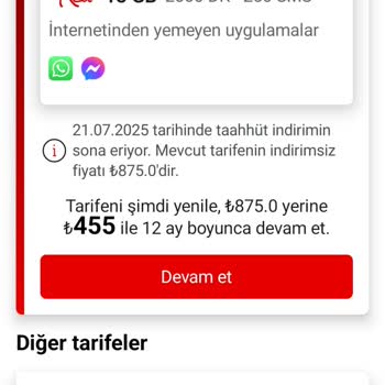 Uzun Süreli Müşteriye Yüksek Fiyat Ve Düşük Paket: Vodafone’dan Hayal Kırıklığı