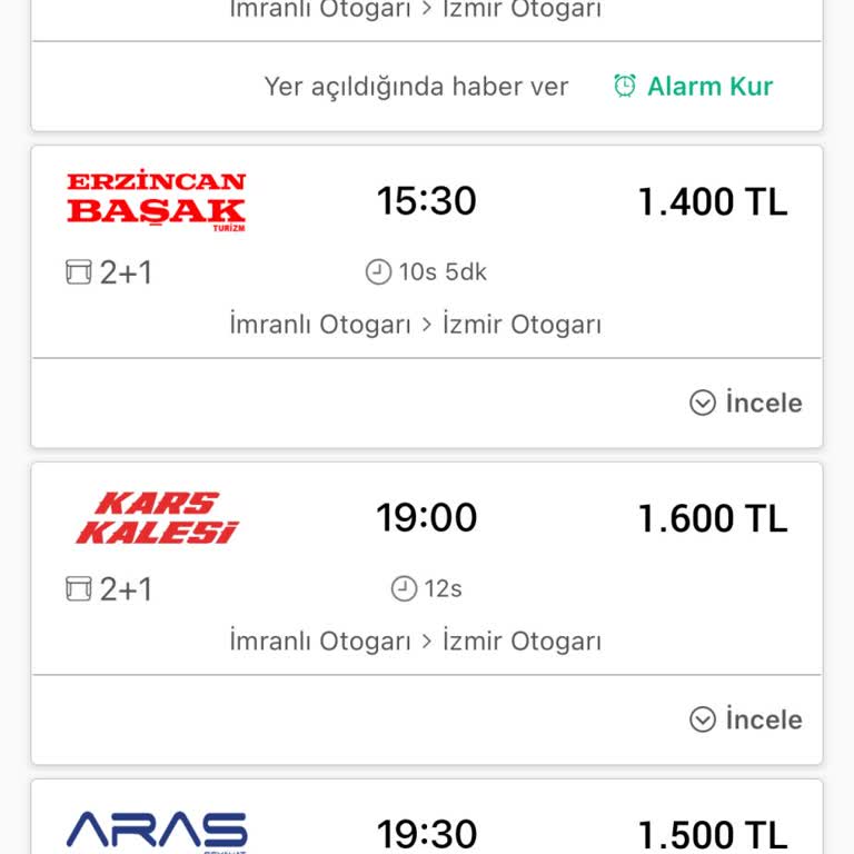 Gerçek Dışı Seyahat Süresiyle Yolcuları Yanıltan Firma Deneyimi