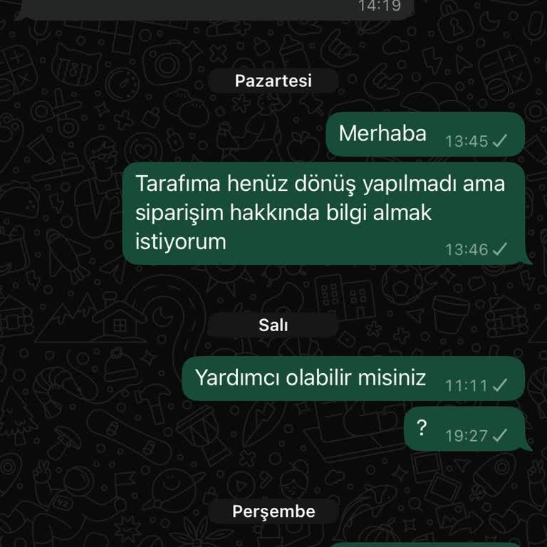 Sipariş Sonrası İletişimsizlik Ve Ulaşamama Sorunu Yaşadım