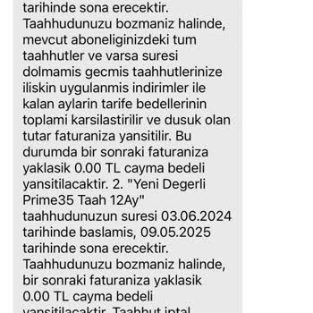 Taahhütsüz Geçişte Haksız Cayma Bedeli Ve İlgisiz Müşteri Hizmeti