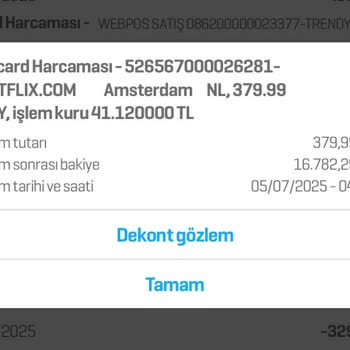 Haberim Olmadan Yüksek Tutar Çekildi, Paramın İadesini İstiyorum