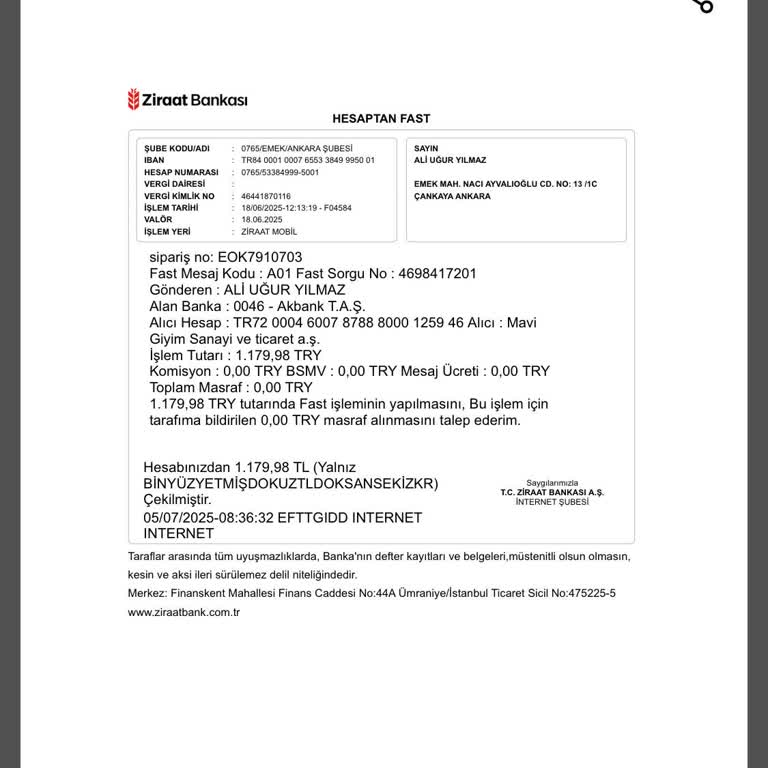 Ücret İadesi Yerine Hediye Çeki Verildi, Mağdur Edildim