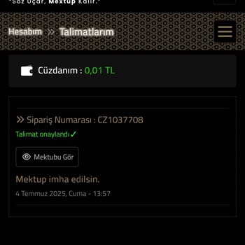 Yanlışlıkla İptal Edilen Sipariş Ve Ücret İadesi Sorunu