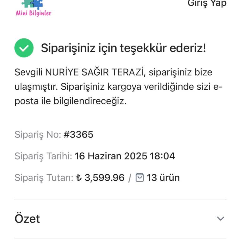 Sipariş Verdiğim Ürünler Gönderilmedi, İade Talebime Dönüş Yapılmıyor