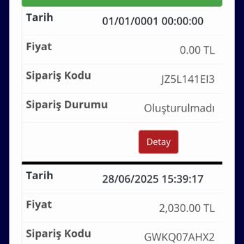 Sipariş Sonrası İletişimsizlik Ve Mağduriyet Yaşadım