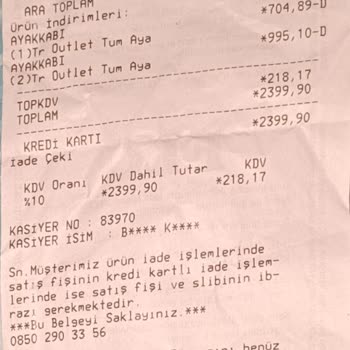 FLO Outlet’te Değişim Sonrası Kalan Tutarı Kullanamama Sorunu