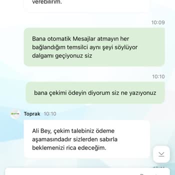 Ödeme Gecikmesi Ve Yetersiz Destek Nedeniyle Güven Sorunu