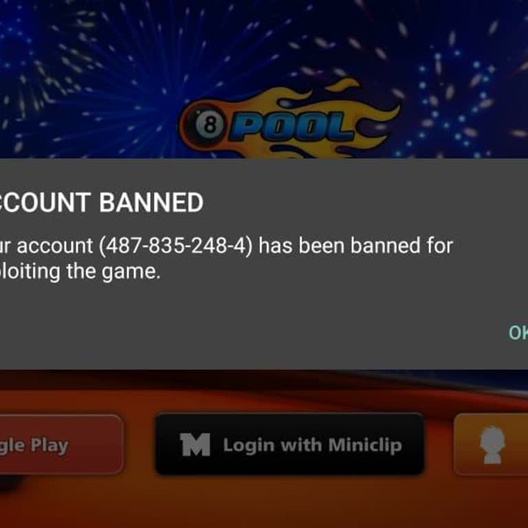 Request to Unban My 8 Ball Pool Account