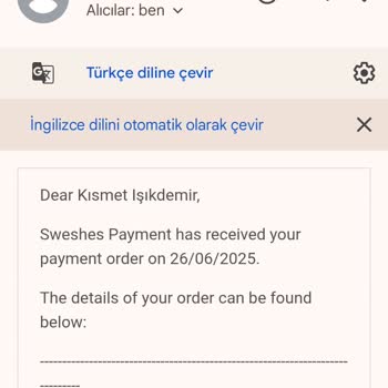 Siparişim Teslim Edilmedi, Param Boşa Gitti