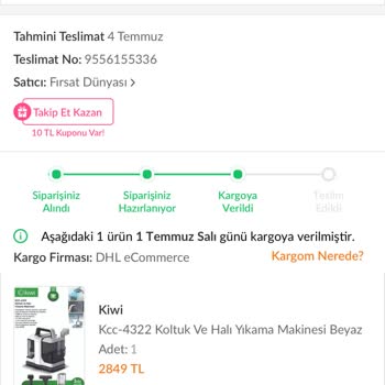 Satın Aldığım Ürün Gönderilmedi, Fiyat Yükseltildi Ve Müşteri Hizmetleri Sorunumu Çözmedi