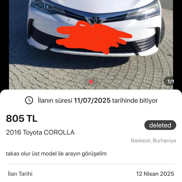 Silinen İlanıma Mesaj Gelmeye Devam Ediyor, Çözüm Bekliyorum