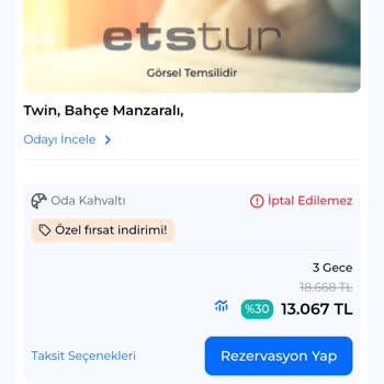 Rezervasyonum Yanlış Oda Tipiyle Onaylandı, Destek Alamadım