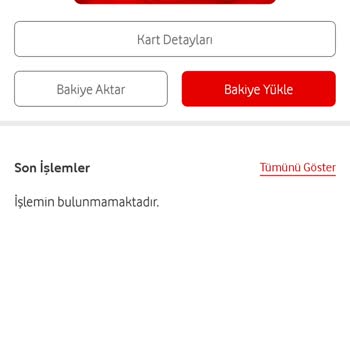 Vodafone Pay Hesabım Olmasına Rağmen Sanal Kart Oluşturamıyorum