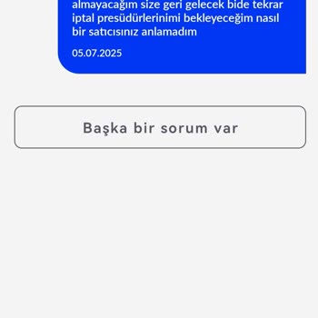İptal Talebine Rağmen Ürün Kargolandı, Sorularım Cevapsız Kaldı