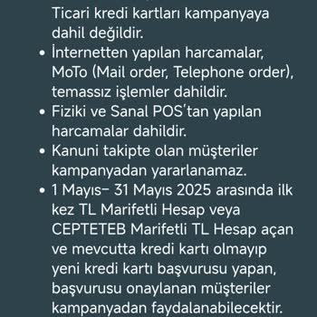 TEB Marifetli Hesap Kampanya Bonusu Yüklenmedi Sözünde Durmayan Banka