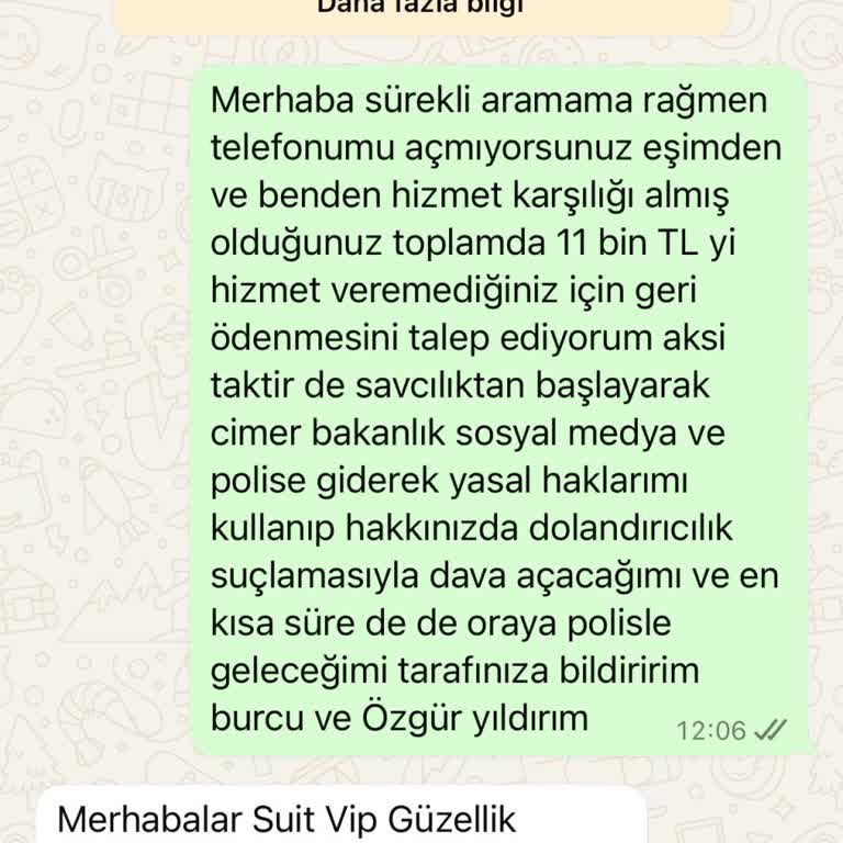 Hizmet Eksikliği Ve İade Sorunu Yaşadım