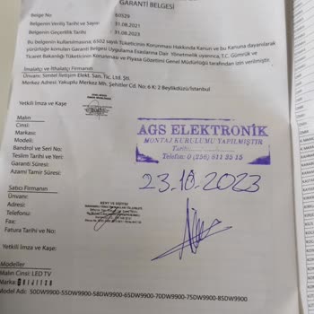 Dijitsu 55' LED TV Ana Kart Arızası Ve Servis İlgisizliği