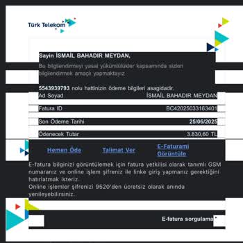 Hattımı Taşıdım, Fahiş Cayma Bedeliyle Karşılaştım, İade Talep Ediyorum