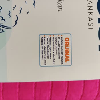 Aldığım Kitapta Orijinallik Hologramı Bulunmuyor