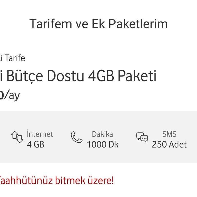 Yetersiz Ve Pahalı İnternet Paketi Mağduriyeti